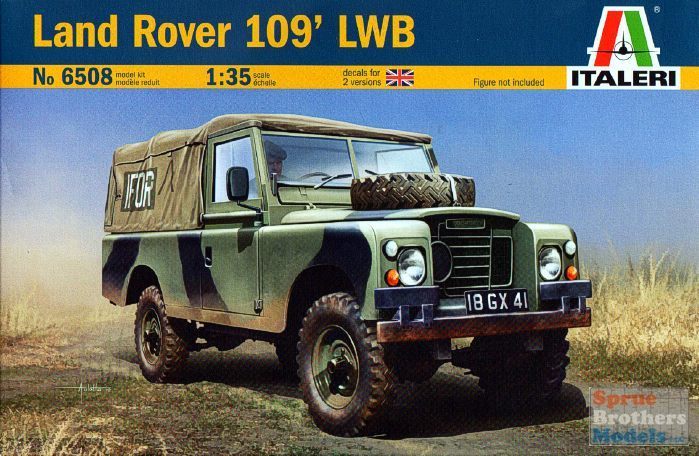 Italeri 6508 Land Rover 109' LWB 1/35