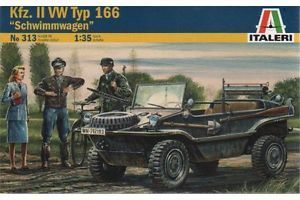 Italeri 313 Kfz. II VW Typ 166 'Schwimmwagen' 1/35