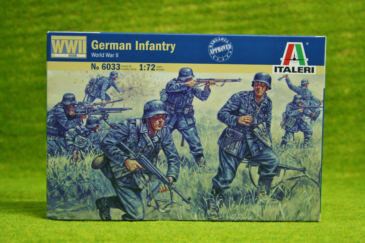 Italeri 6033 WWII-German Infantry 1/72