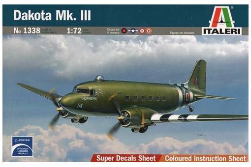 Italeri  Dakota Mk III D-day 1/72