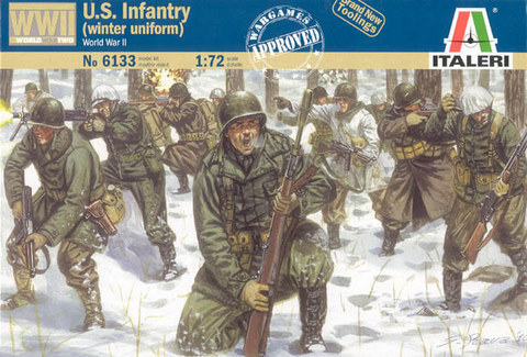 Italeri WWII US Infantry (winter uniform) 1/72