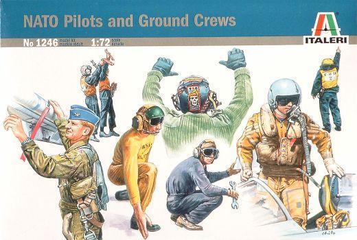 Italeri  Nato Pilots and Ground Crew 1/72