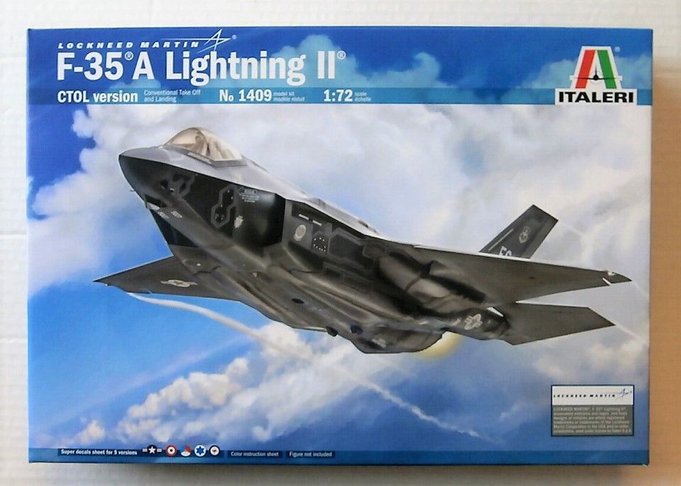 Italeri 1409 F35A Lightning II 1/72