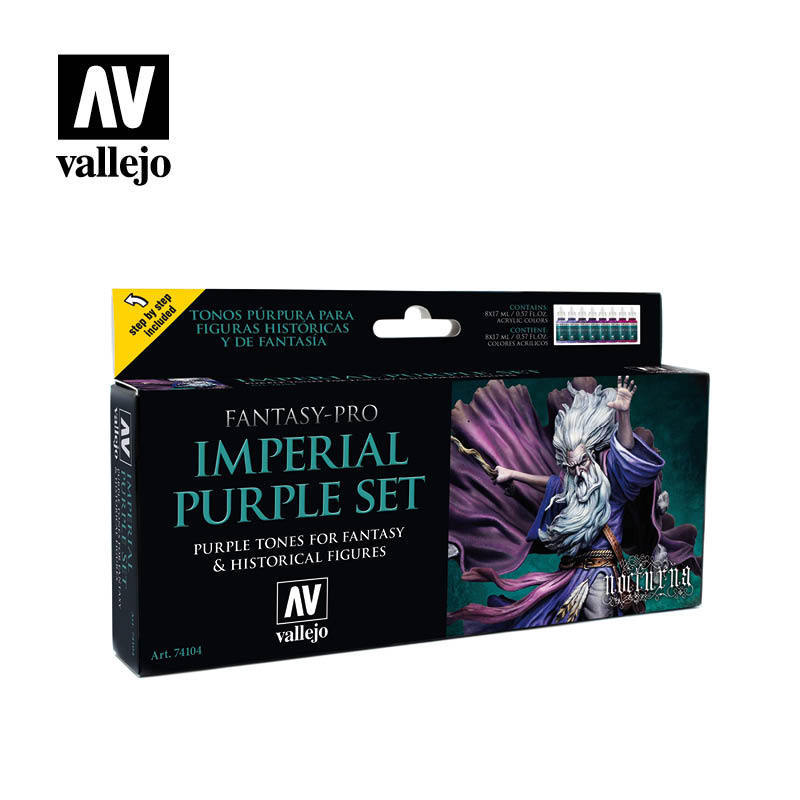 Vallejo 74104 Imperial Purple Set
