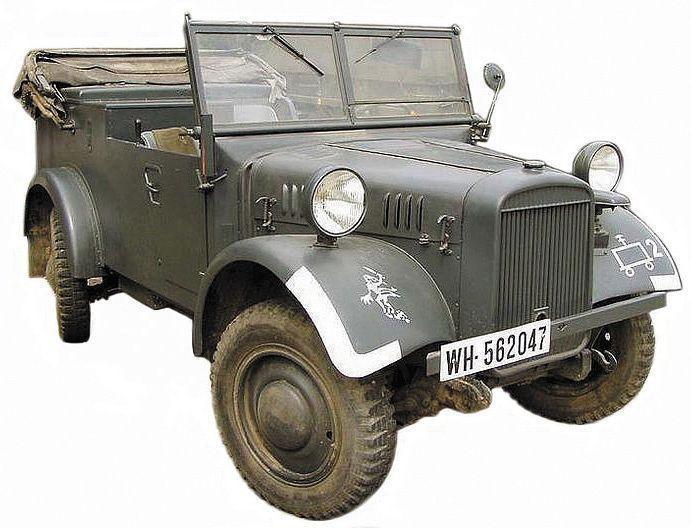 ICM 35583 Einheitz-Pkw Kfz.2, WWII German Car 1/35