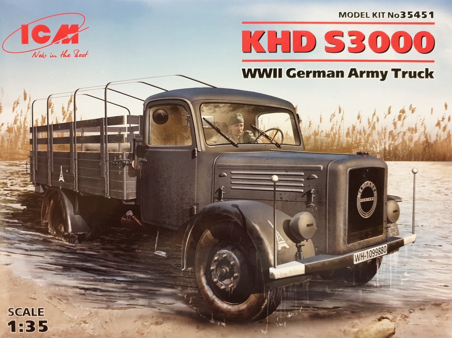 ICM KHD S3000 WWII German Army Truck 1/35
