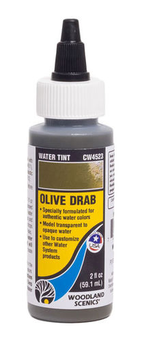 Woodland Scenics  CW4523 Olive Drab Water Tint 59,1 ml