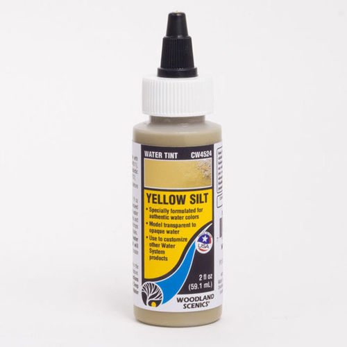 Woodland Scenics  CW4524 Yellow Silt Water Tint 59,1 ml