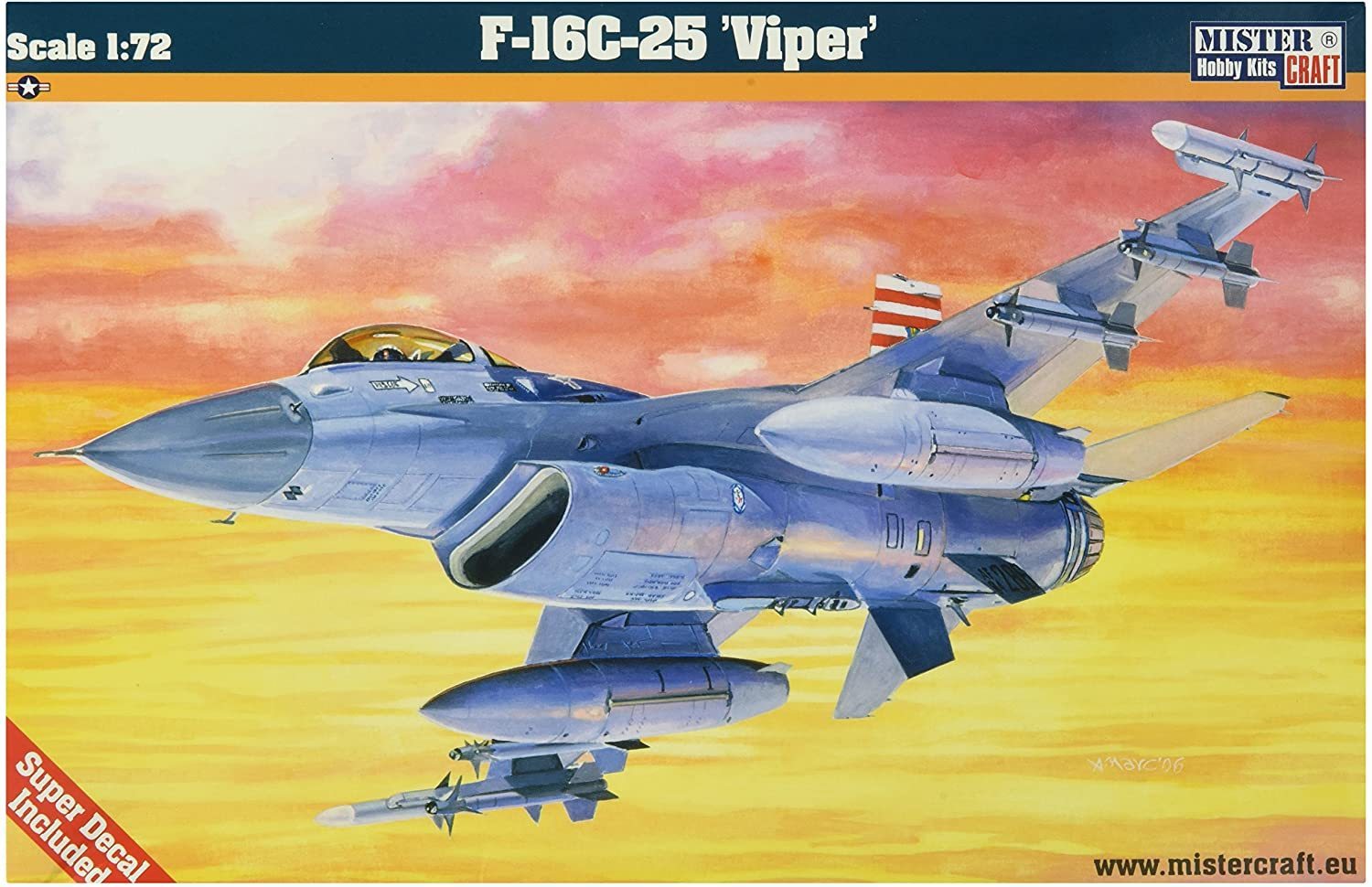 F-16C-25 'Viper' 1/72