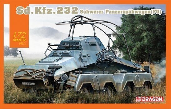 Dragon 7581 Sd.Kfz. 232 Schwerer Panzerspähwagen Fu 1/72