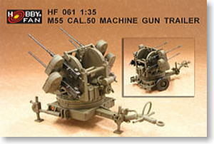 M55 CAL.50 MACHINE GUN TRAILER (NL) 1/35