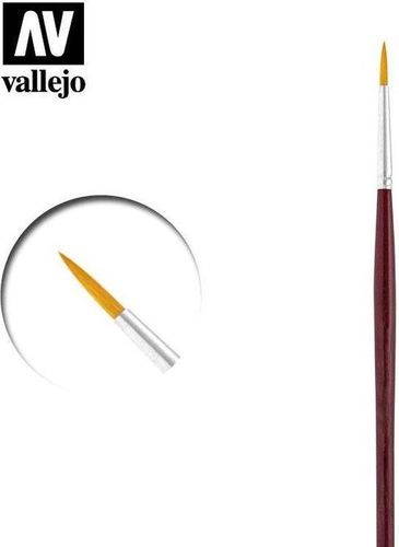 Vallejo P54040 Round Toray Brush No. 4/0 - Synthetic - Penseel