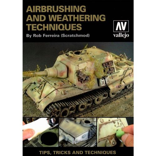 Vallejo 75002 Airbrushing and Weathering Techniques boek softcover