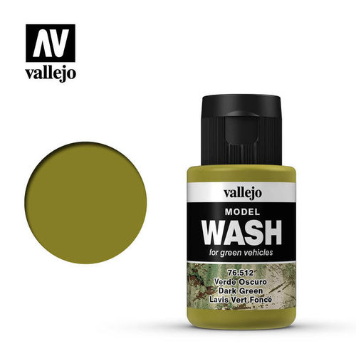 Vallejo 76512 Model Wash Dark Green 35 ml