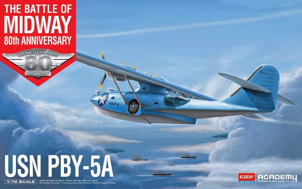Academy12573 Catalina USN PBY-5A Battle of Midway 1/72