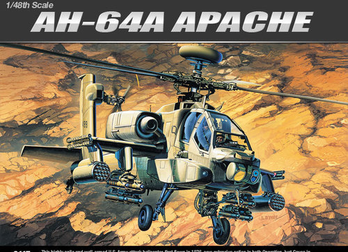 Academy 12262 AH-64A APACHE 1/48
