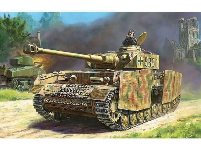 Zvezda 5017 PANZER IV Ausf.H German Medium Tank 1/72